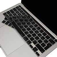 McStorey MacBook Pro 13" M1 M2 A2338 A2289 A2251 A2141 Uyumlu UK Arapça Baskı Siyah Klavye Kılıfı