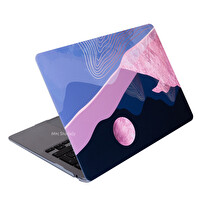 SyncCase Huawei Matebook D14 (2019-2020-2021-2022 Yılı) ile Uyumlu Koruyucu Wavelayers01NL Pembe
