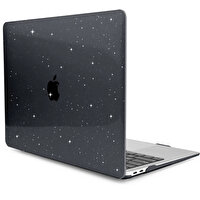 McStorey MacBook Pro 14.2" M1 M2 M3 A2442 A2779 A2992 A2918 Uyumlu C.Star Siyah Laptop Koruyucu Kılıf
