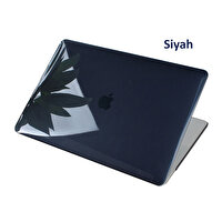 McStorey MacBook Pro 14.2" M1 M2 M3 A2442 A2779 A2992 A2918 Uyumlu Kristal Siyah Laptop Koruyucu Kılıf
