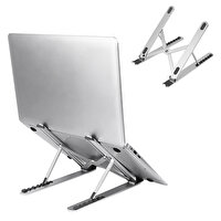 McStorey MacBook Notebook Uyumlu Metal Gümüş Laptop Standı