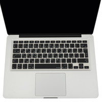 Siyah Arapça Klavye Koruyucu Macbook Air Pro 13-15-17 Inç 2008-2017 Yılı Uk Enter Uyumlu
