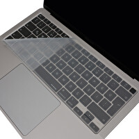 Şeffaf Macbook Air M1 Klavye Kılıfı Türkçe Q Baskı A2179 A2337 Ile Uyumlu