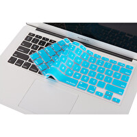 Açık Mavi Laptop Macbook Air Pro Klavye Kılıfı Us-tr Baskı A1466 A1502 A1398 Ile Uyumlu