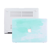 Açık Yeşil Macbook Air Kılıf 13 Inç A1369 A1466 Ile Uyumlu 2017 Yılı Öncesi Paint02