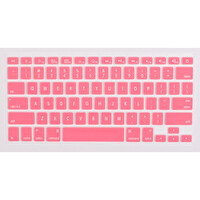 Açık Pembe Macbook Air Pro Klavye Kılıfı Us(abd) İngilizce A1466 A1502 A1398 A1278 Ile Uyumlu
