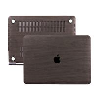 Siyah Macbook Pro Kılıf 13inç M1-m2 A1706-08 A1989 A2159 A2251 A2289 A2338 Ile Uyumlu Wood01