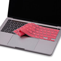 Pembe Macbook Pro Klavye Kılıfı 13inç M1-m2 Us-tr A2338 2289 2251 A2141 Ile Uyumlu