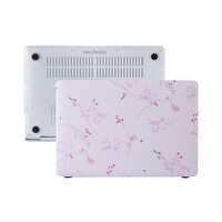 Açık Pembe Macbook Air Kılıf 13 Inç Flower05nl (eski Usb'li Model 2010-2017) A1369 A1466 Ile Uyumlu