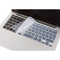 Şeffaf Klavye Kılıfı Macbook Klavye Koruyucu Air Pro Türkçe Q (eski Usb'li Model 2008/2017) Uyumlu
