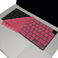 Açık Pembe Macbook Air Pro Klavye Kılıfı Uk(eu) İngilizce M1-m2-m3 A2681 A2941 A2442 A2485 A2992 A2991