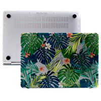 Açık Yeşil Macbook Pro Kılıf 13 Inç A1425 A1502 Ile Uyumlu 2012/2015 Flower01nl