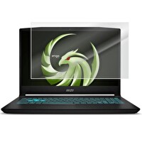 Engo MSI Bravo 15 C7VFK 15.6" 16:09 Şeffaf Mat Ekran Koruyucu