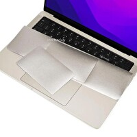 Macbook Air 15.3 inç M2-M3, Touchpad Sticker Film Koruyucu (2023-2024) A2941 A3114 ile Uyumlu Karışık