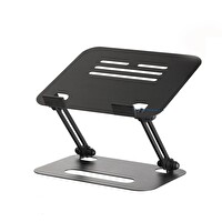 Daytona DYT-816 Metal Ergonomik Macbook Uyumlu Katlanabilir Laptop Standı Siyah