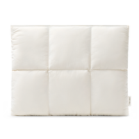 Comfyable Suya Dayanıklı Puffy Macbook Air/Pro 13.3" & 14" Laptop Kılıfı Ekru