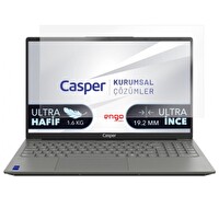 Engo Casper Nirvana X750 15.6" Mat Şeffaf 16:9 Ekran Koruyucu