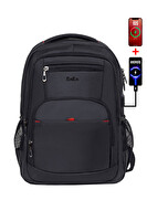 Dada Usb Aparatlı  15.6" Geniş İç Hacim Darbe Emici Koruma Su Geçirmez Kumaş Laptop Sırt Çantası