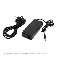 Frisby FPA-7228SM Samsung Notebook Adaptör 19V  4.74A Uç Boyutu : 5.5 x 3.0 MM