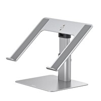 Baseus Metal Ayarlanabilir 11" - 17.3" İle Uyumlu Laptop Standı - Gümüş