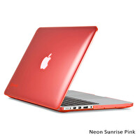 PDAteknoloji Speck SmartShell Macbook Pro 13" A1278 Koruma Kılıf - Neon Sunrise Pink