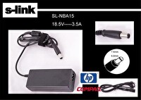 S-Link SL-NBA15 18.5v 3.5a 7.4-5.0 Notebook Adaptör