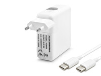 Evimdeyokyok 20.3V 3A 61W Laptop Adaptörü - Type-C Asus Dell Uyumlu Beyaz HD8898