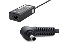 Evimdeyokyok 20V 3.25A 65W Laptop Adaptörü - 4.0X1.7 MM Casper Grundig Uyumlu Siyah HD8818