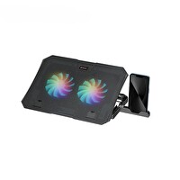 Fantech NC14 2 Fanlı 5 Kademeli Yükseklik Ayarı Notebook Soğutucu Stand