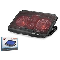 Hadron HR2008 Ledli 4 Fanlı Yükseklik Kademeli Notebook Soğutucu