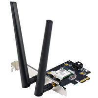 Asus PCE-AXE5400 2402 Mbps Wi-Fi 6E Kablosuz PCI-E Adaptörü