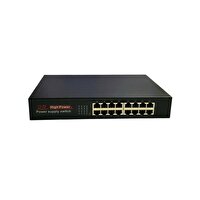 WellBox WB-1016D 16 Port 10-100-1000 Gigabit Ethernet Switch