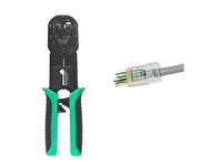 Proskit CP-376N Profesyonel EZ-RJ45 Konnektör Sıkma Pensesi