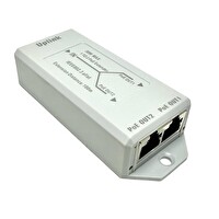 Novacom ND-PE102 10/100Mbps 1/2 POE Extender 100mt 30W İç Ortam