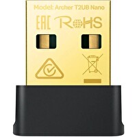 TP-Link Archer T2UB Nano AC600 MBPS Çift Bant Wi-Fi 5 Bluetooth 4.2 İkisi Bir Arada USB Adaptör