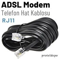 Irenis 20 Metre ADSL VDSL Modem RJ11 Köken Telefon Kablosu