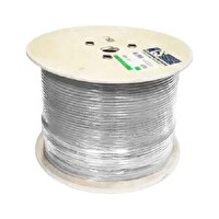 HCS Cat 6 Halogen Free U/UTP LSOH 500M Kablo 23AWG Gri