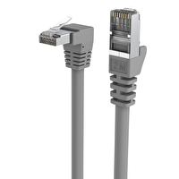 Irenis 50 CM CAT6 S/FTP Dirsek Kablo - Gri