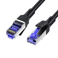 VegGieg Cat7 10Gbps Gigabit 600Mhz FTP RJ45 Ethernet Kablosu 1.5 M