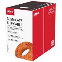 Dahua Cat6 Beyaz UTP Saf Bakır 305 M Turuncu