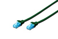 Digitus CAT 5e U-UTP PVC AWG 26/7 Bağlantı Kablosu 2 Metre - Yeşil