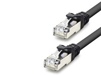 Evimdeyokyok HDX5093 CAT7 10 Gbps 600 Mhz Ethernet Patch Kablosu 5 M - Siyah