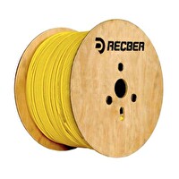 Reçber Kablo  SL400 Cat6 H.F. U/UTP  23AWG Kablo Sarı