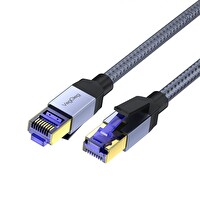VegGieg CAT8 40Gbps Gigabit FTP 2000Mhz RJ45 Ethernet Ağ Kablosu 3 Metre