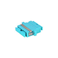 Alfafonet SC/PC Dubleks Multimode OM3 Fiber Optik Adaptör 1 Paket - 25 Adet