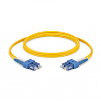 Alfafonet SC-UPC-SC-UPC Singlemode Dupleks 1 M Fiber Patch Cord