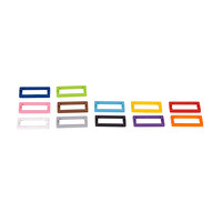 Alfafonet Fast-Fit SC-Dupleks-LC-Quad 24'lü Fiber Optik Adaptör Sabitleyici Plastik Aparat 12 Renk