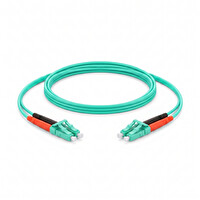 Alfafonet LC/PC-LC/PC Multimode OM3 Dupleks 1 Metre Fiber Patch Cord