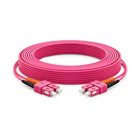 Alfafonet SC/PC-SC/PC Multimode OM4 Dupleks 5 Metre Fiber Patch Cord