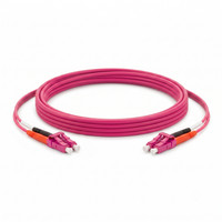 Alfafonet LC/PC-LC/PC Multimode OM4 Dupleks 3 Metre Fiber Patch Cord